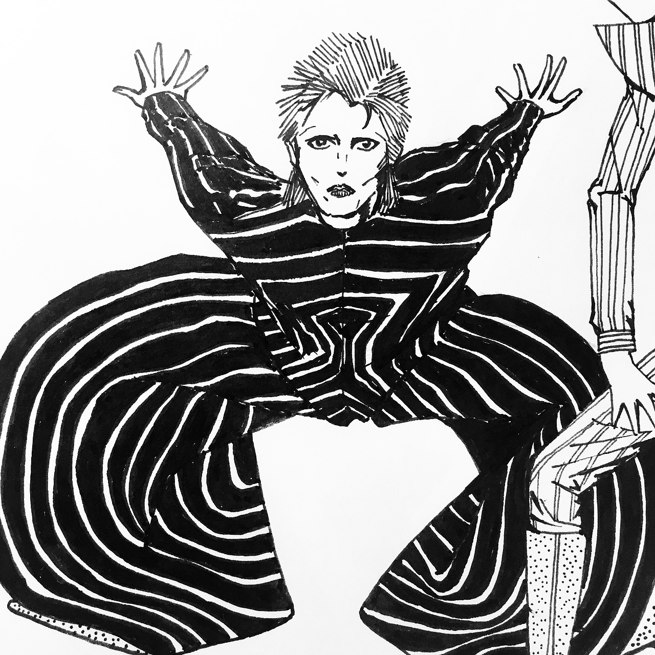 大卫鲍伊David Bowie（图ZMTQ3NTI4MDEy） - 创作习作 - 站酷设计师Senora豆子原创素材 - 站酷ZCOOL