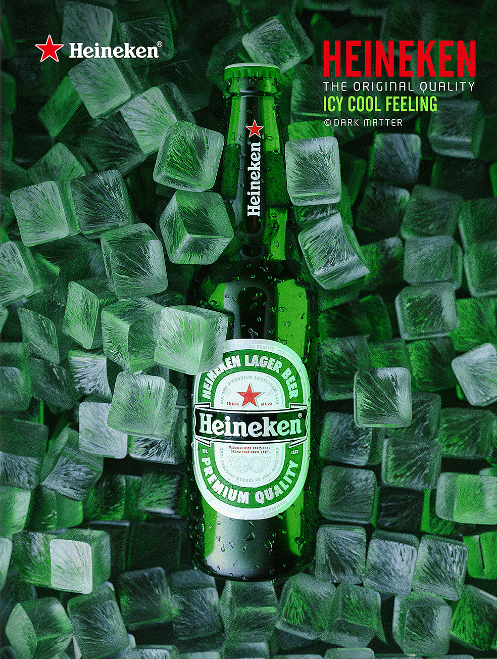 heineken | 喜力啤酒视觉海报