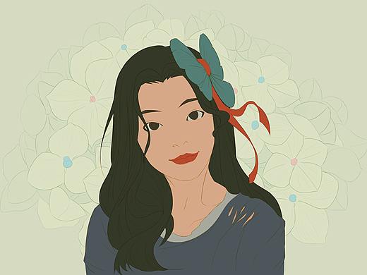 女友头像（个人主页-ZNDEzODg3NDQ=） - 创作习作 - 站酷设计师kongkong小漫原创素材 - 站酷ZCOOL