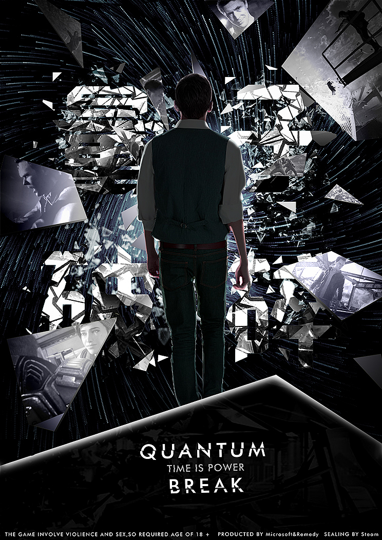 量子破碎 |平面|海报|aiwei1_原创作品-站酷zcool