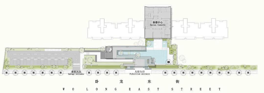 项目名称: 中梁·云璟原著
业主单位: 中梁控股山东区域集团联盟中心东岳区域公司<br>业主团队: 朱琪勋 刘晓栋 张淑丹 孙洪昌 王琛 徐志 周华<br>方案设计团队: 林俊俊 周杰 张群 吴忧 王雅静 朱元铭<br>硬景设计团队: 闫倩倩 张琦 顾凯轩<br>植物设计团队: 吴林 陈晓凡<br>水电设计团队: 张婷 柯睦宸<br>施工单位: 上海淼壹景观工程有限公司<br>项目地点: 山东·潍坊<br>项目面积: 约2761㎡<br>建成时间: 2021年10月<br>摄影人员: 方雅明 高富斌<br>撰文:王雅静