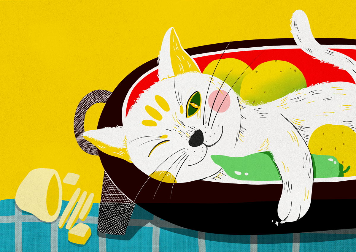 猫的故事（图ZMjAzMDU0MDQw） - 商业插画 - 站酷设计师大慧哟原创素材 - 站酷ZCOOL