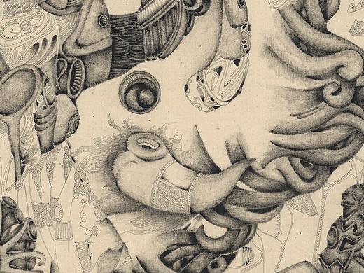 之四十:偏移 布面墨 李晴