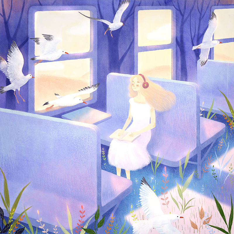 旅程（图ZMTAyNzYxODQ0） - 商业插画 - 站酷设计师鹿果原创素材 - 站酷ZCOOL