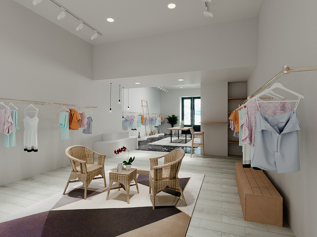 Memory-世贸极简风童装店