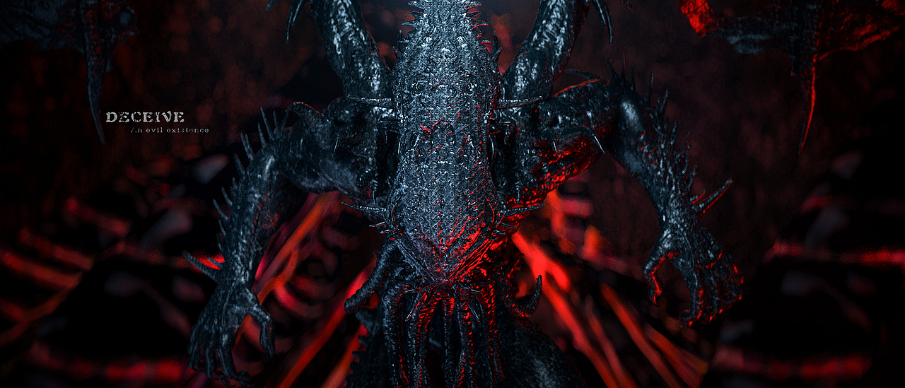 《Cthulhu》（图ZMTkwNTc3NTgw） - 场景 - 站酷设计师伟大张奇怪原创素材 - 站酷ZCOOL