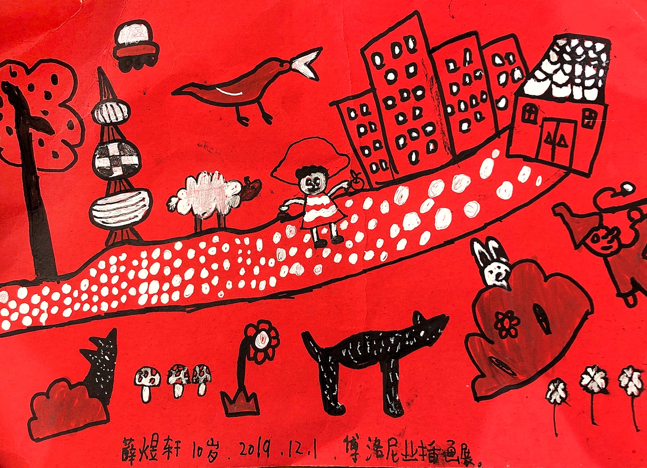 《小红帽》（图ZMTk1MTA2MTMy） - 绘本 - 站酷设计师大红袄原创素材 - 站酷ZCOOL