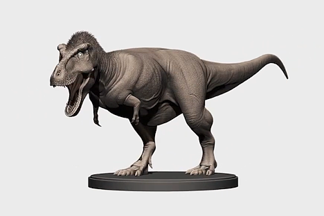 zbrush雕刻史前霸主——霸王龙（图ZMjUzMDg3NjI4） - 人物/生物 - 站酷设计师3D建模教学菌原创素材 - 站酷ZCOOL