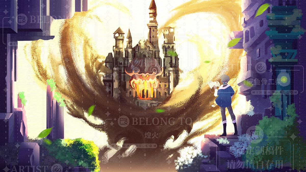 横版场景氛围练习