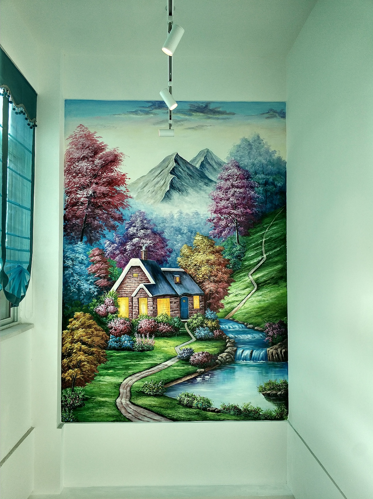 托馬斯風景。（圖ZMTQ2MzAxODEy） - 繪畫 - 站酷設(shè)計師故城清揚原創(chuàng)素材 - 站酷ZCOOL