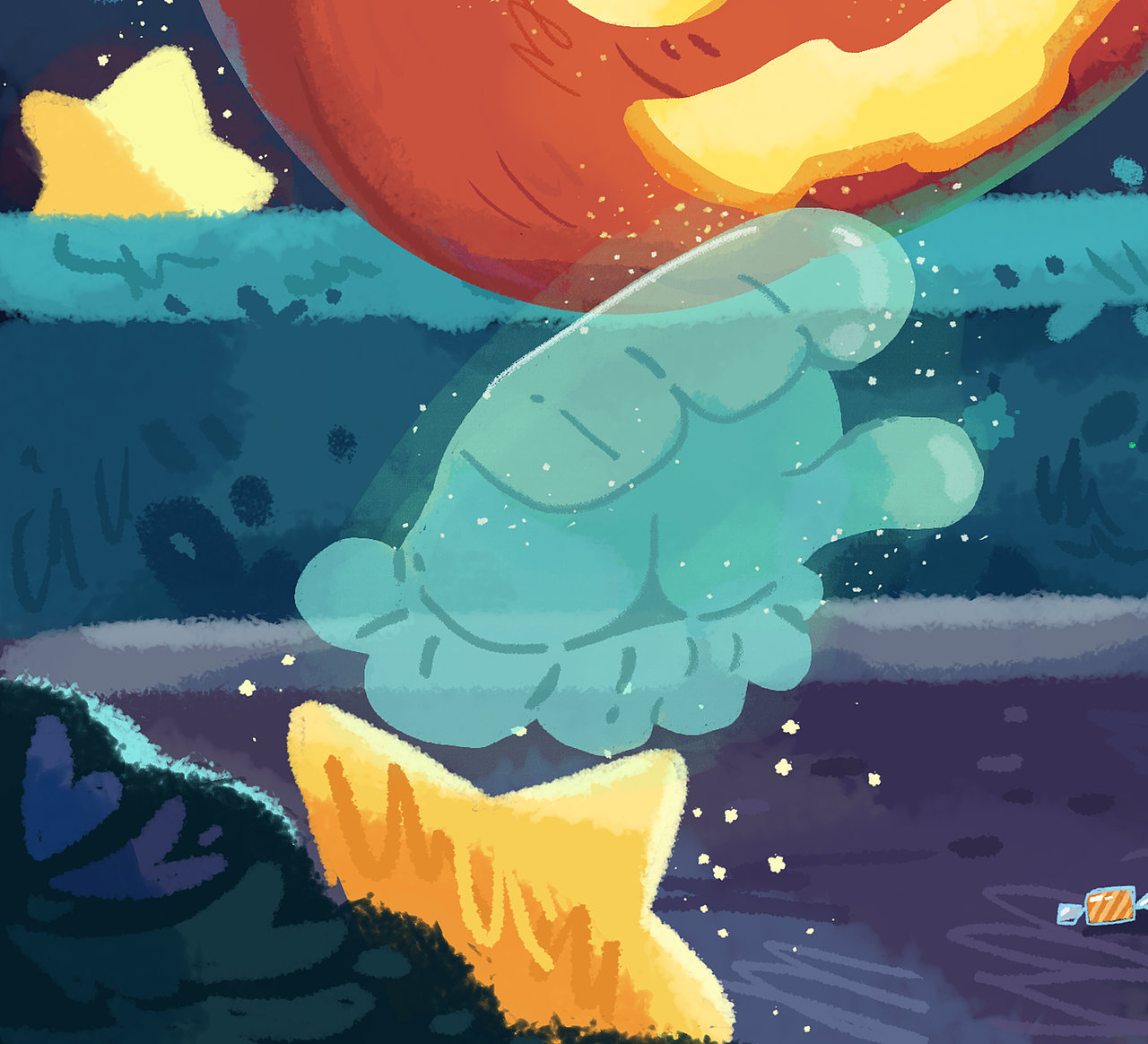 万圣节插图（图ZMjc1OTIzMjc2） - 绘本 - 站酷设计师航航航Amor原创素材 - 站酷ZCOOL