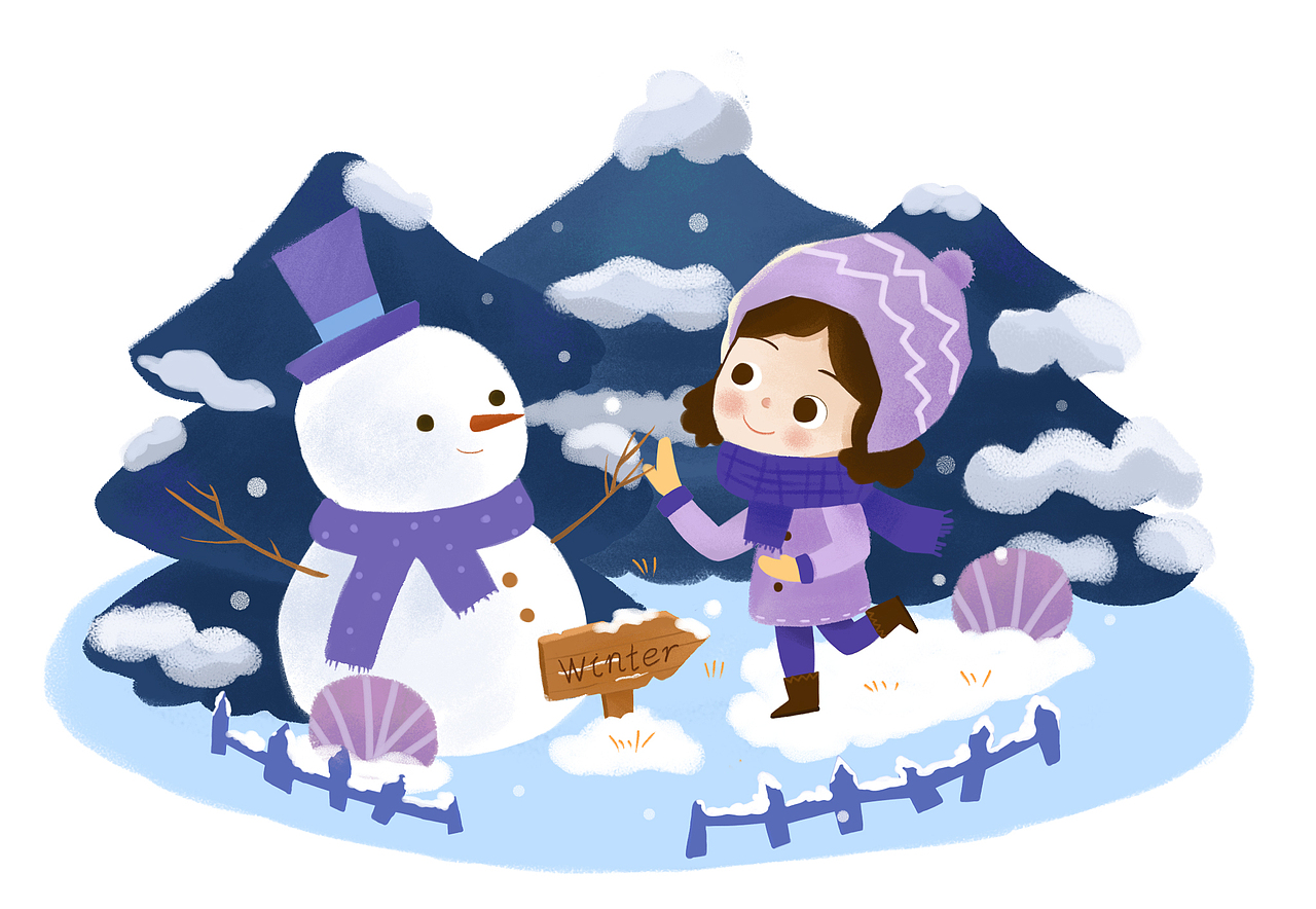 四季——春夏秋冬（图ZMzE4ODAyODAw） - 儿童插画 - 站酷设计师倾心闻沨原创素材 - 站酷ZCOOL