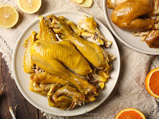 盐焗鸡与豉油鸡