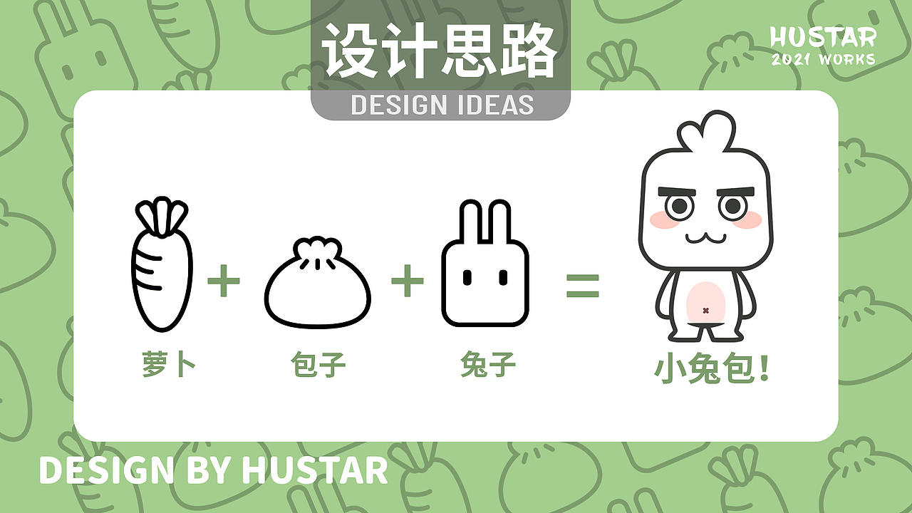 IP形象-小兔包（图ZMjQzMDk5NTUy） - IP形象 - 站酷设计师HUSTAR绘原创素材 - 站酷ZCOOL
