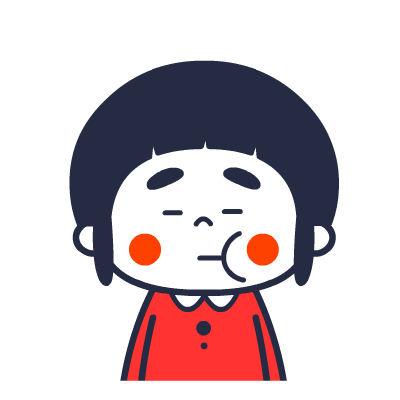 的囧囧妹表情,突出囧囧妹在生活上犯傻,囧态百出的神情,包含不要走