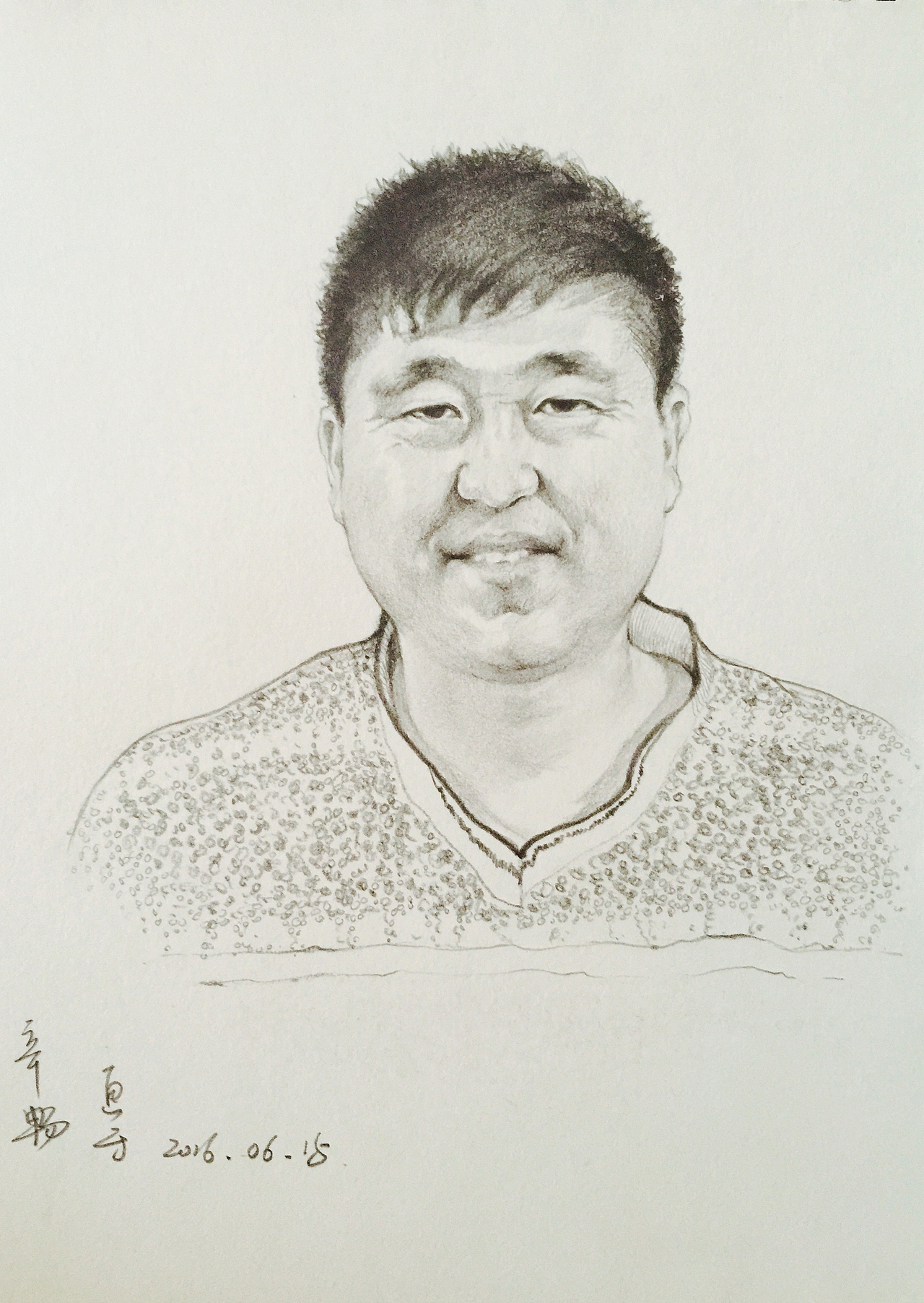 写生速写小肖像系列