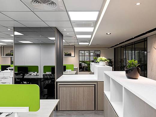 工作中清净自适的角落