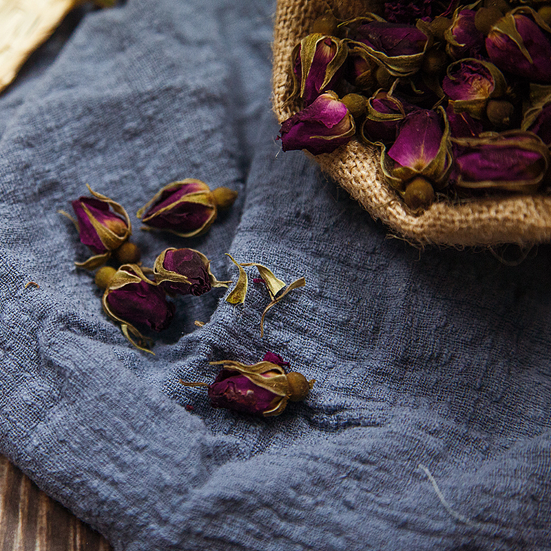 樱桃、玫瑰花茶、水蜜桃生鲜摄影作品