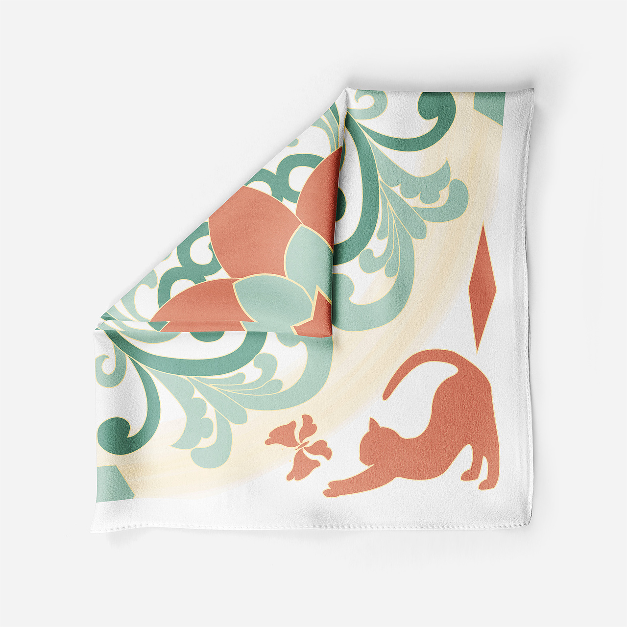 吉祥图案设计丝巾