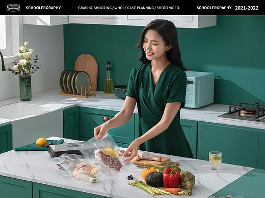 电商摄影&真空机+真空袋拍摄