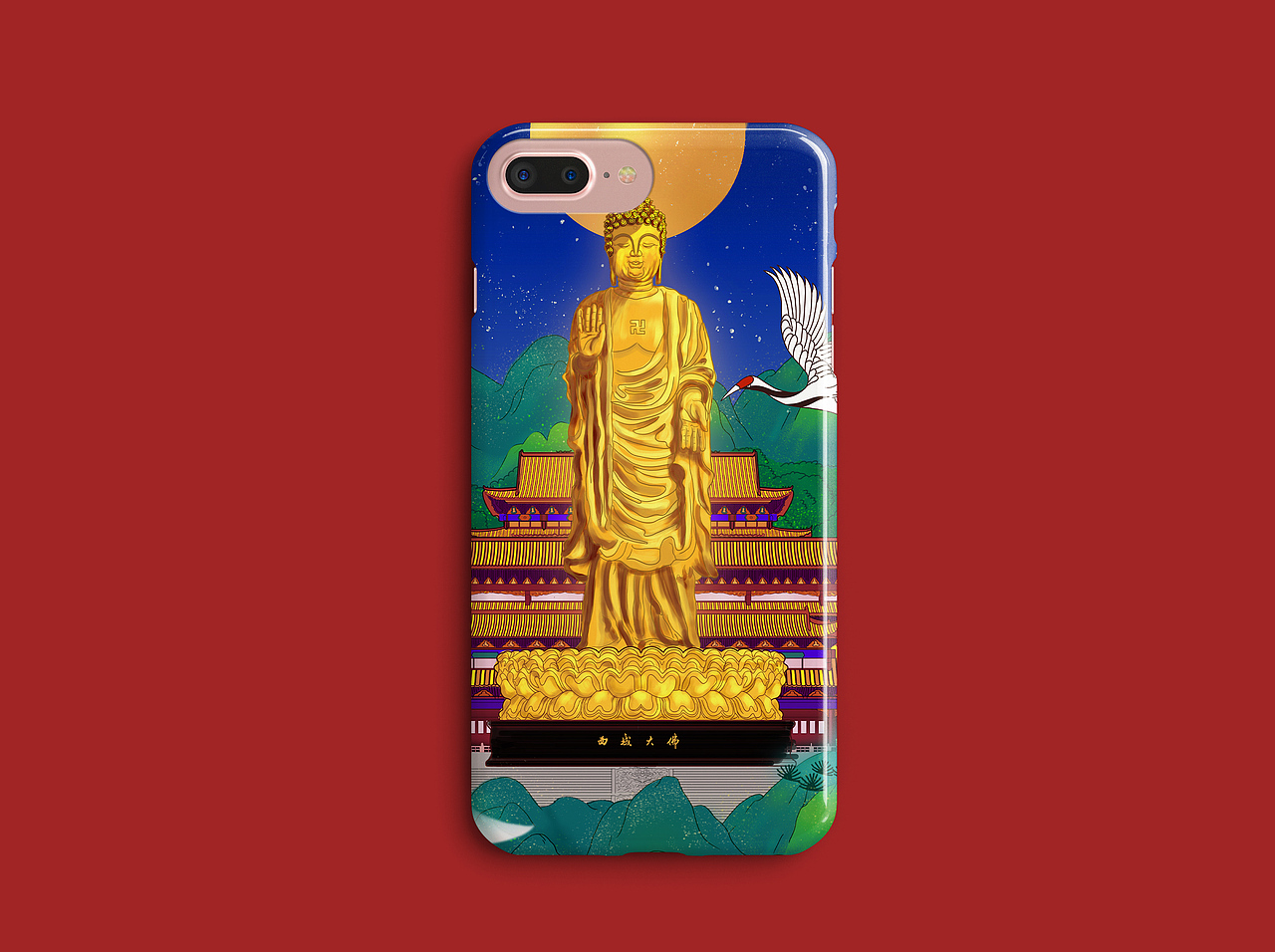《西域大佛》（图ZMjY0MTIzMzQw） - 艺术插画 - 站酷设计师画画的一凡原创素材 - 站酷ZCOOL