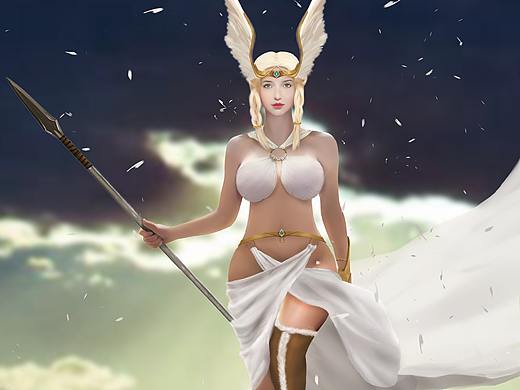 看的冰海战记，挺喜欢片尾的。背景懒得画随便找了个。