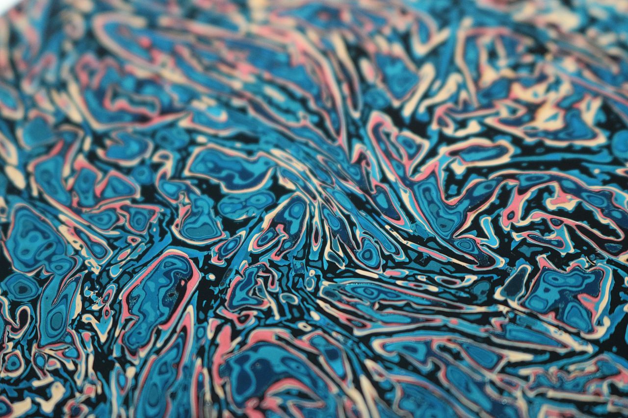 大漆技法练习板集锦