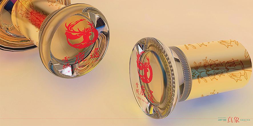 雪域鹿遥— —沙参酒包装（图ZMTgzODQ0NDc2） - 包装 - 站酷设计师真象设计原创素材 - 站酷ZCOOL