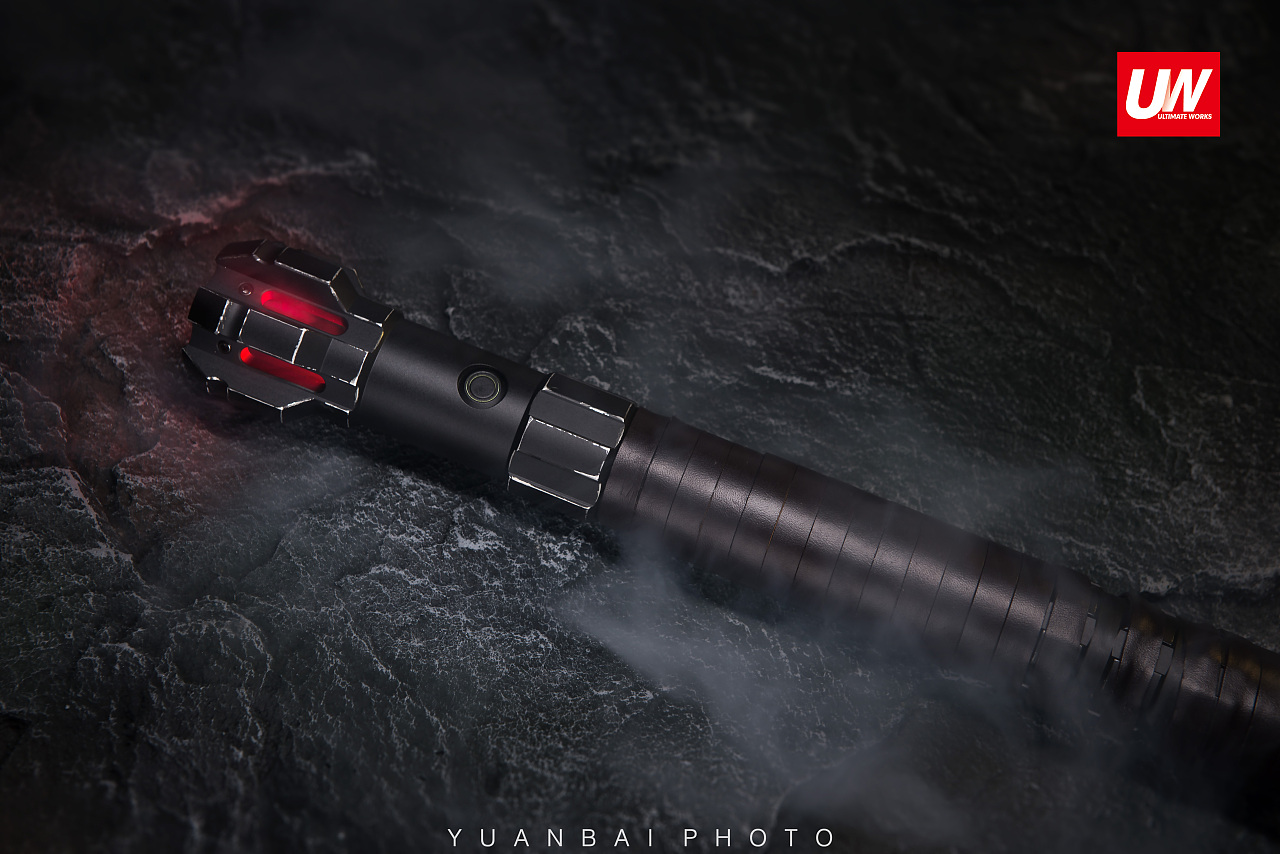 星球大战光剑摄影作品