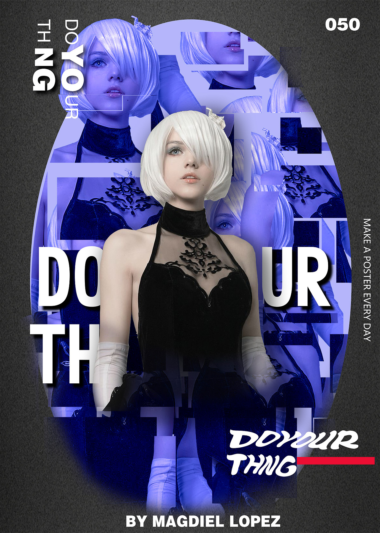 创意设计服装海报