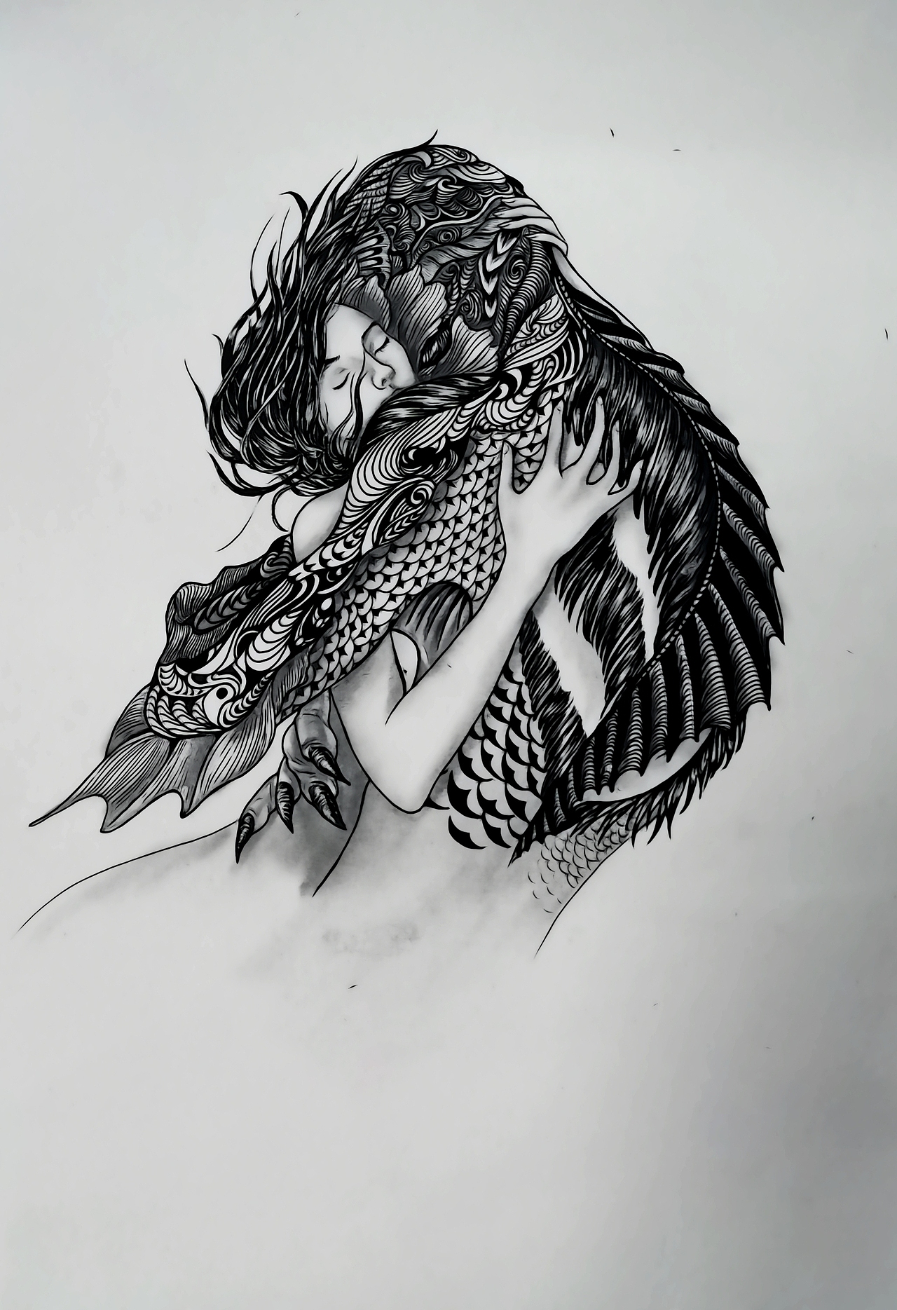 水形物语|插画|创作习作|哎鸦鸦_原创作品-站酷(zcool)