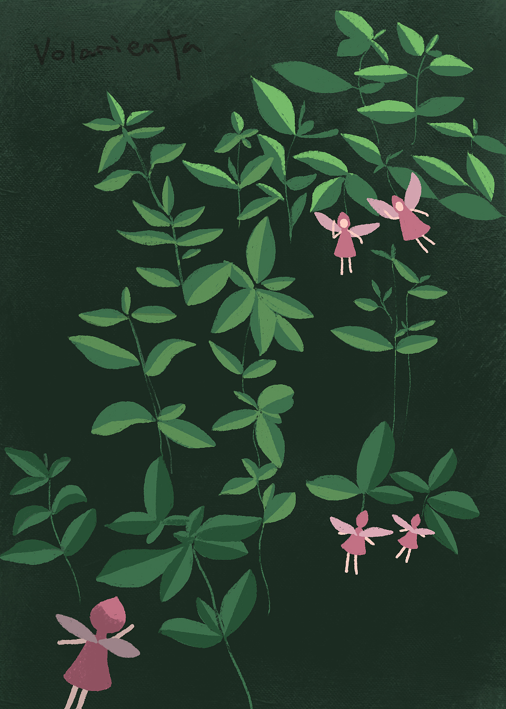 棉花和花仙子（图ZMjQ4NzA3Nzky） - 儿童插画 - 站酷设计师Volarienta原创素材 - 站酷ZCOOL