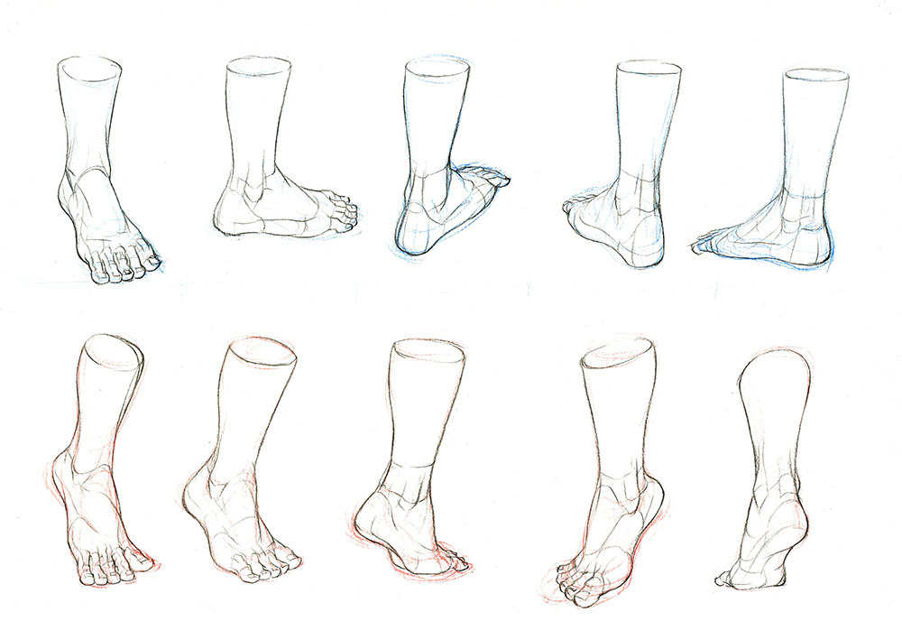 【春哥课堂】脚和鞋子到底怎么画?