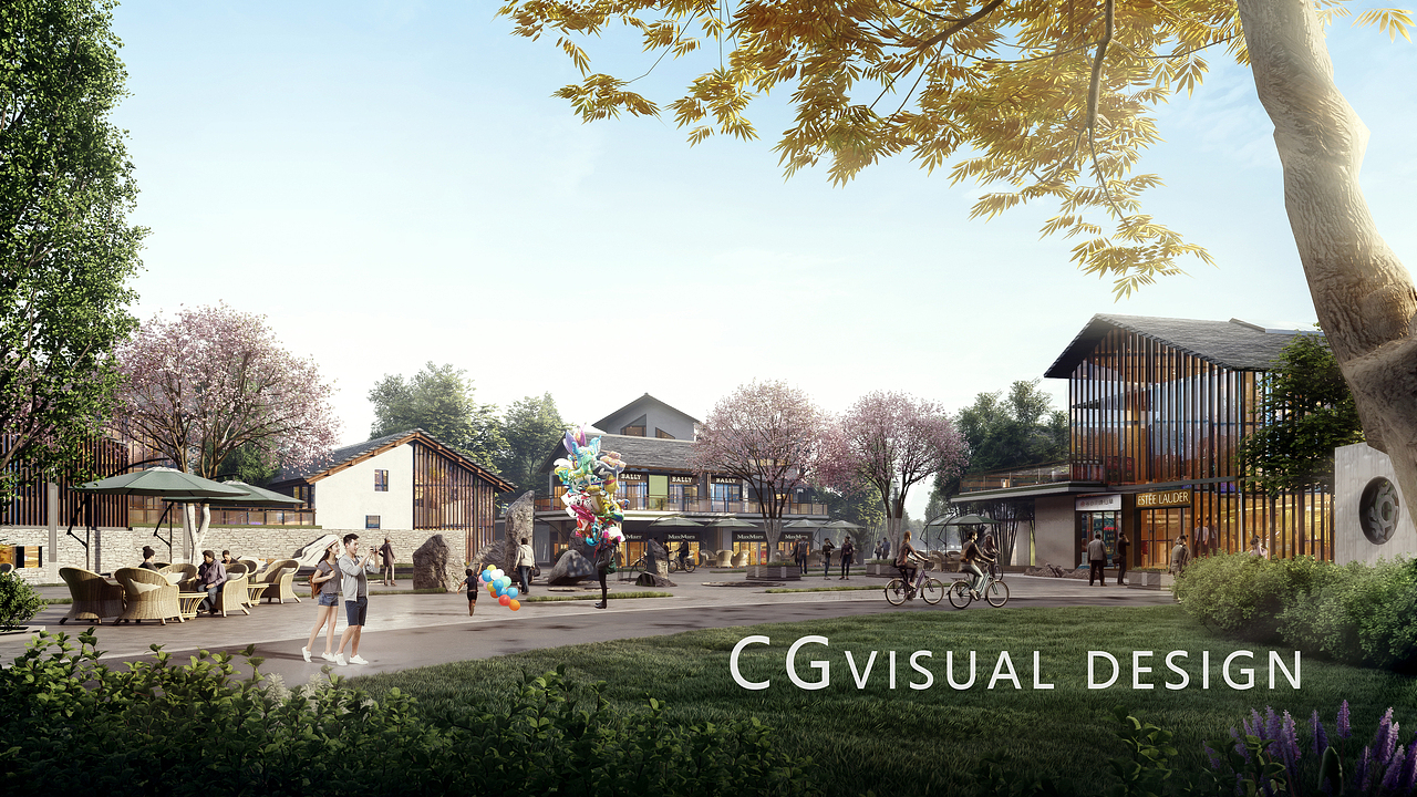 lumion渲染ps后期出图