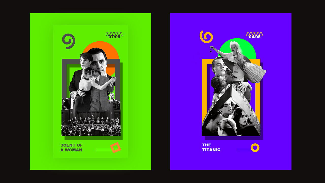 电影海报创意交互设计