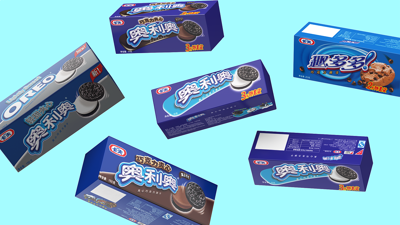 奥利奥-包装渲染