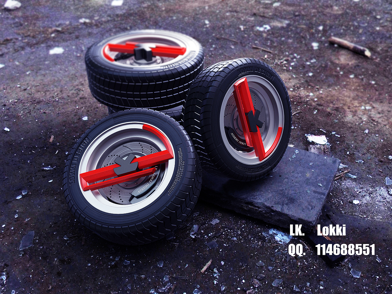 LK. Wheel（图ZMTczMzA0ODQ=） - 交通工具 - 站酷设计师_Lokki原创素材 - 站酷ZCOOL