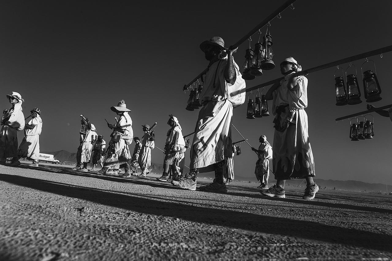 burning man的黑白世界_勤奋的刘小朵-站酷zcool