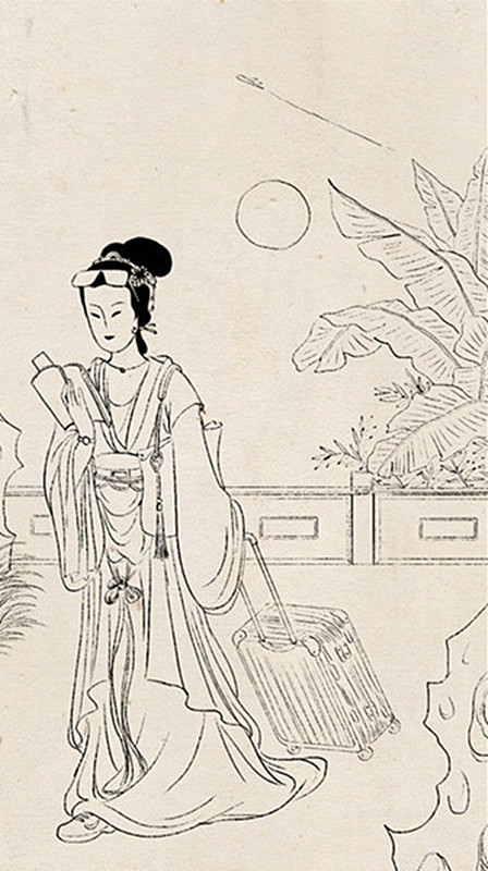 百雀羚 | 美人好忙（图ZNzY1OTM3MjA=） - 商业插画 - 站酷设计师方块阿兽原创素材 - 站酷ZCOOL