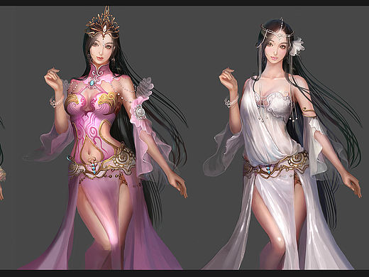 传奇世界商城仙子设定 