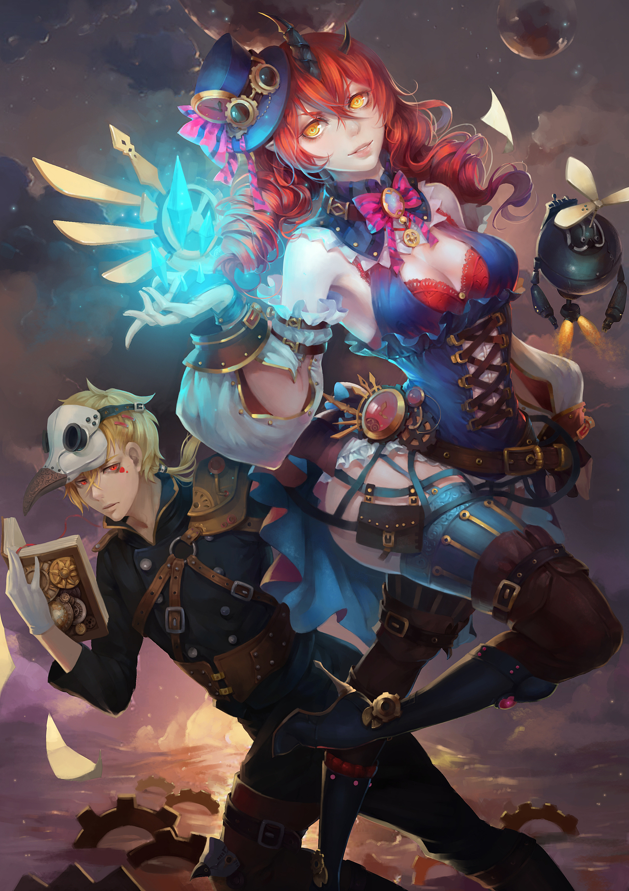 插画,原画设计,二次元