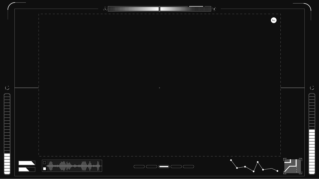 一套数据可视化设计科技感组件