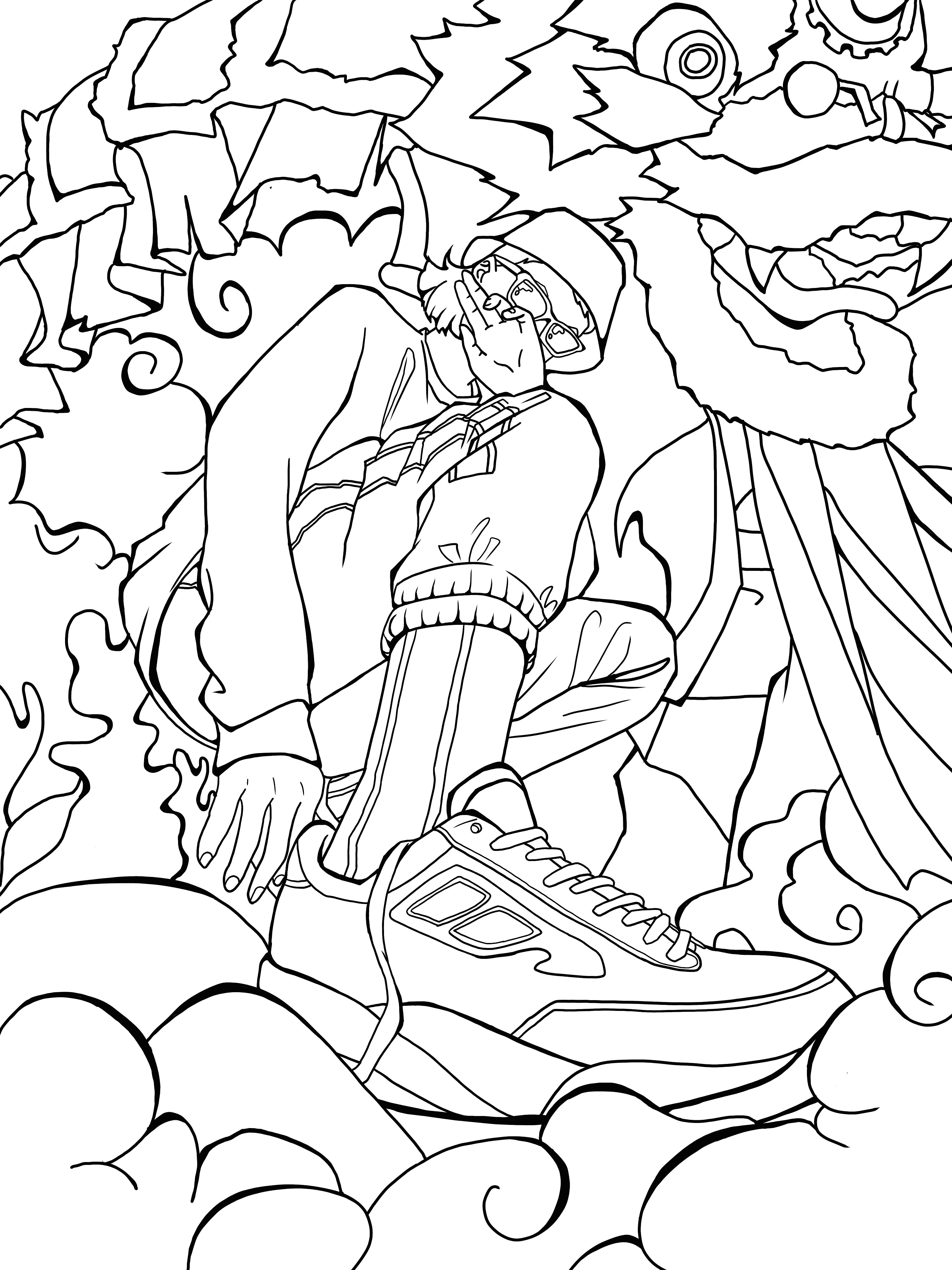 国潮系列1|插画|新锐潮流插画|z96596223 - 原创作品 - 站酷 (zcool)