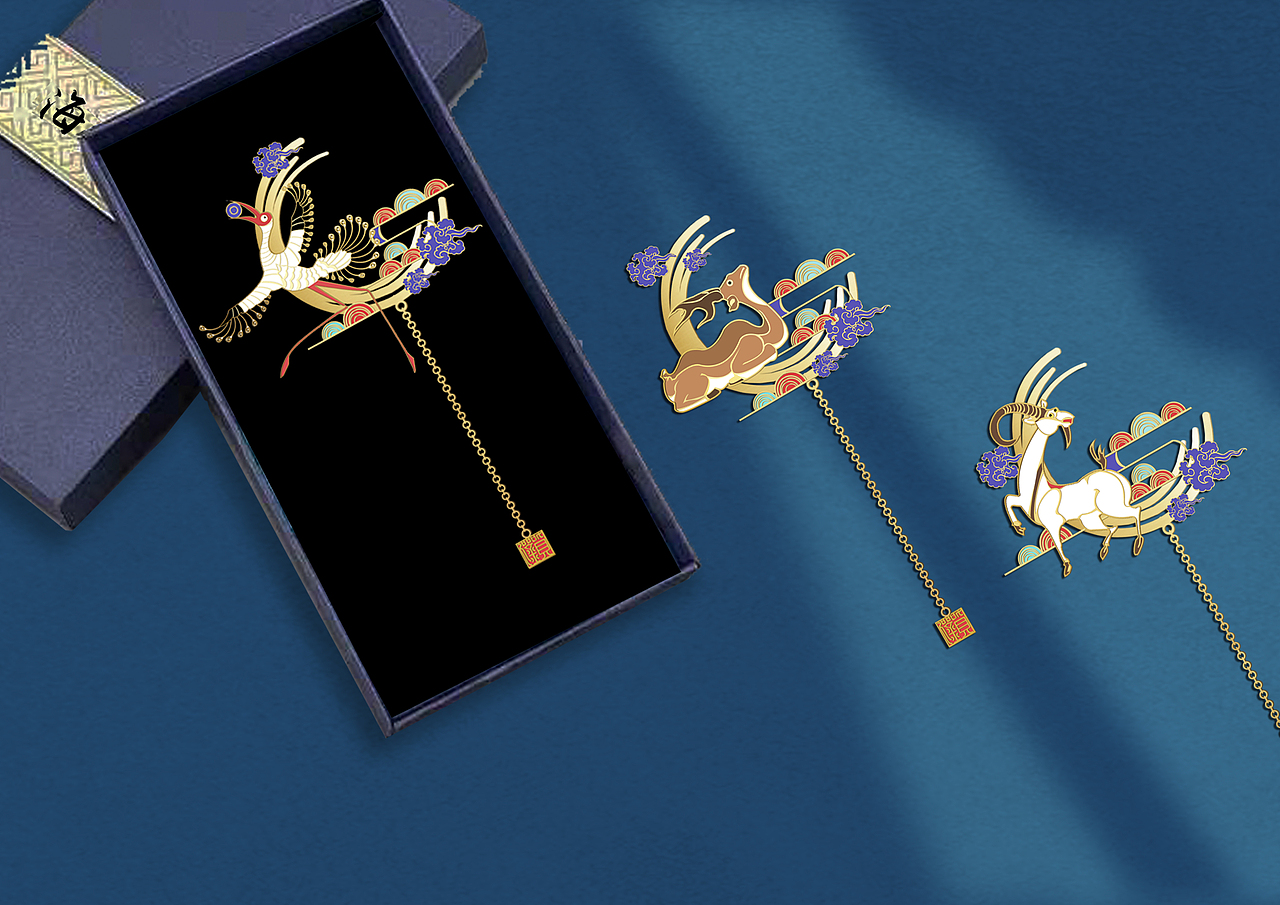 海昏侯文化衍生产品设计——书签(文创)|工业/产品|生活用品|十三点