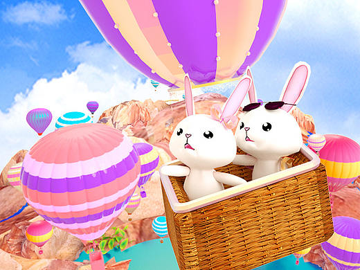 直播礼物原创特效 环游世界（个人主页-ZNDc5MjQyMjA=） - 动画/影视 - 站酷设计师forest喵Z原创素材 - 站酷ZCOOL