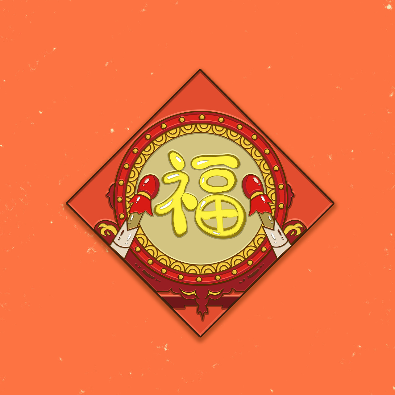 一只神秘的小猪送来的祝福|平面|包装|刘有福 - 原创作品 - 站酷