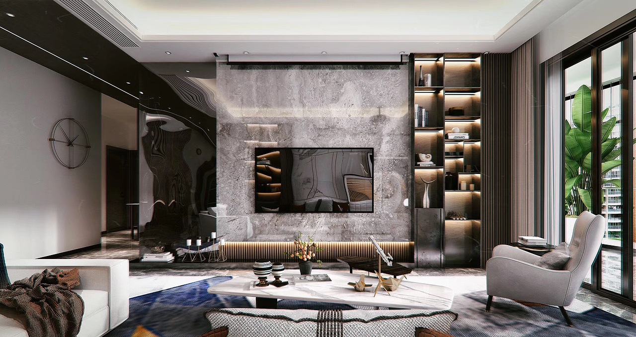 现代轻奢侈客餐厅