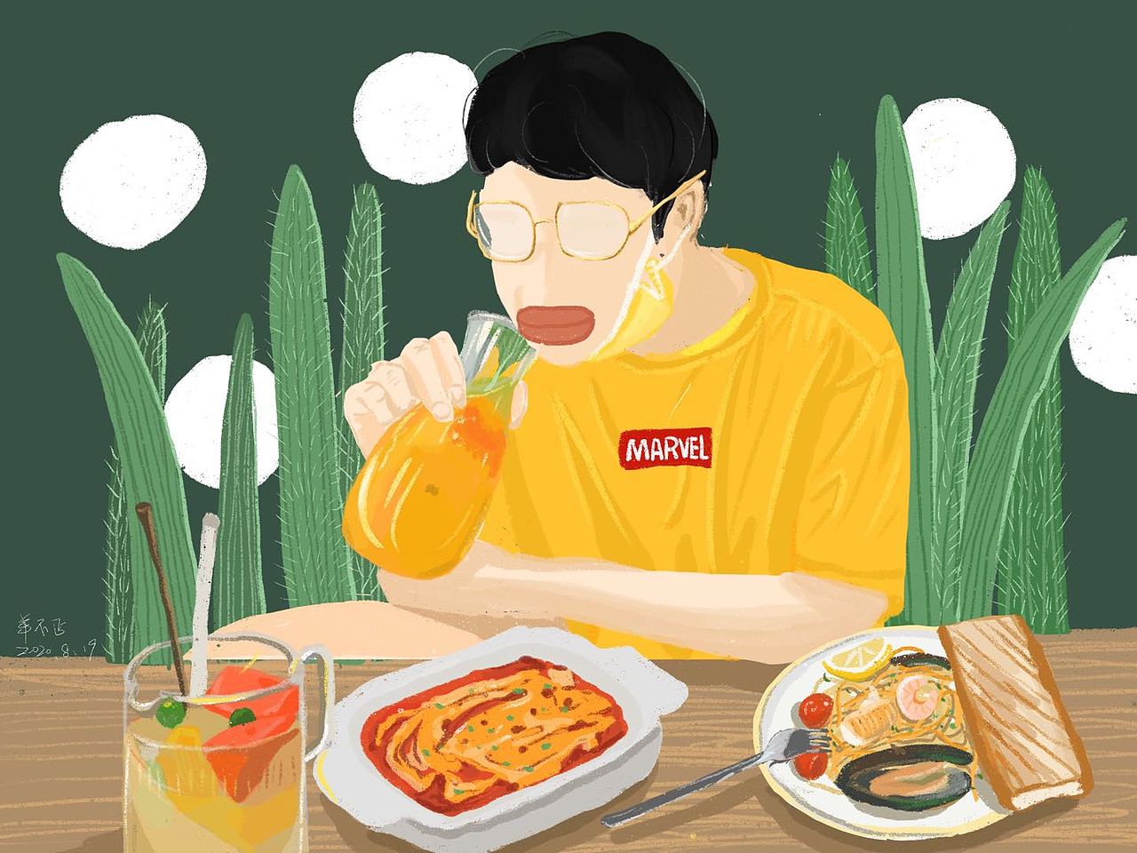 男友繪本（圖ZMjQ0NTg0MzY0） - 繪本 - 站酷設(shè)計(jì)師羊不正1993原創(chuàng)素材 - 站酷ZCOOL