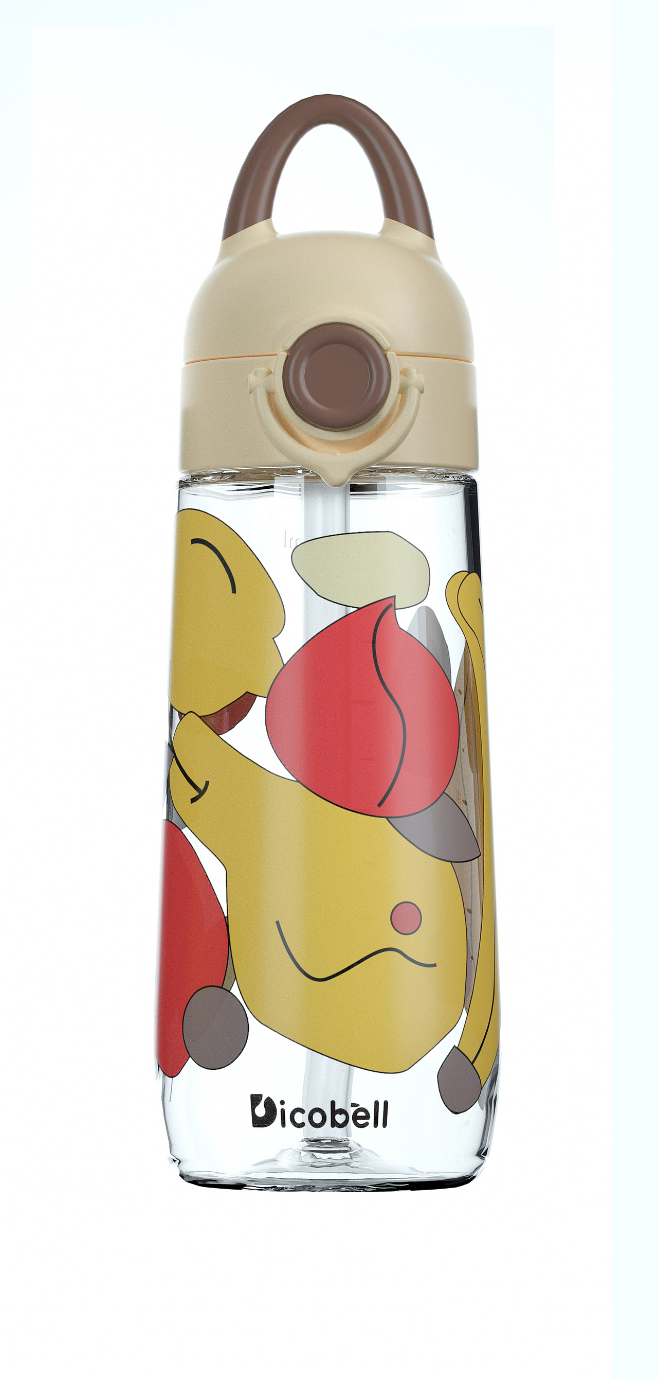 【母婴用品】中童吸管杯详情渲染设计