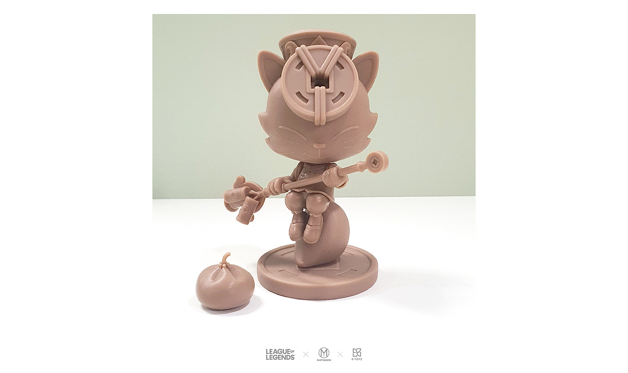 英雄联盟招财进宝提莫手办 | 潮玩设计